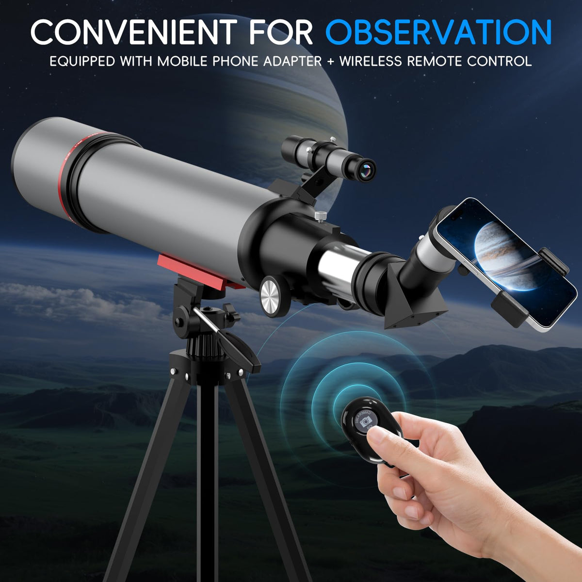 Opaita telescope carry-backpack keeps accessories organized on trips