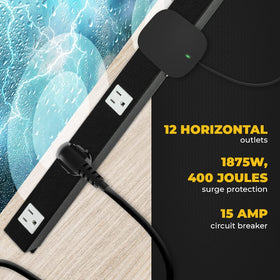 opentron cord and plug with grounded connection for safer flexible placement