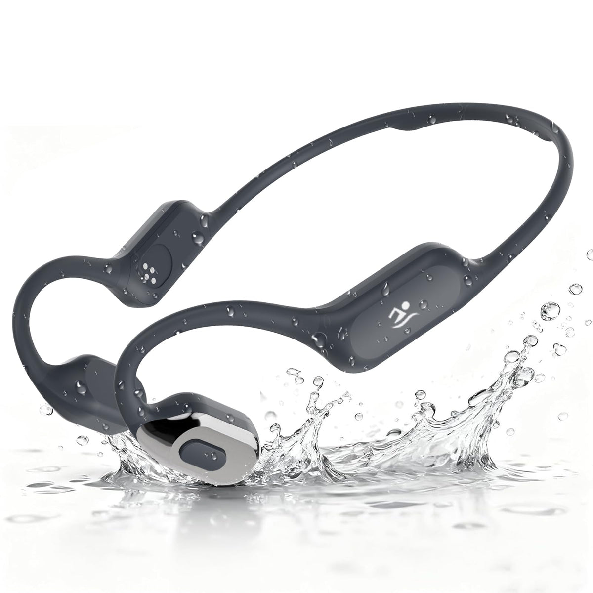 Opinta front angle showing waterproof design and swim-ready fit for safer workouts