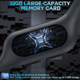 Opinta product detail showing 32GB storage indicator for thousands of songs