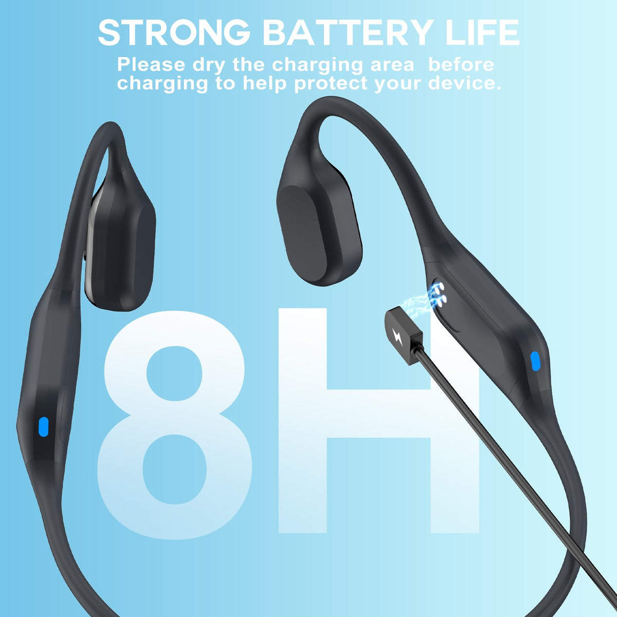Opinta Bluetooth 5.4 mode for wireless listening above water