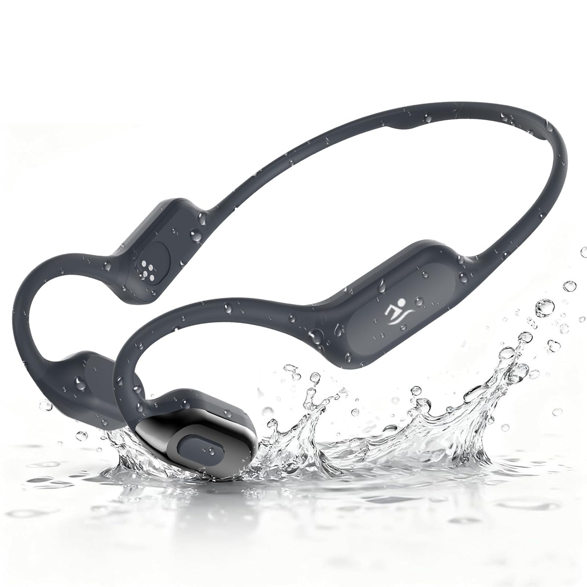 Opinta safelight glow on headphones for night swimming visibility