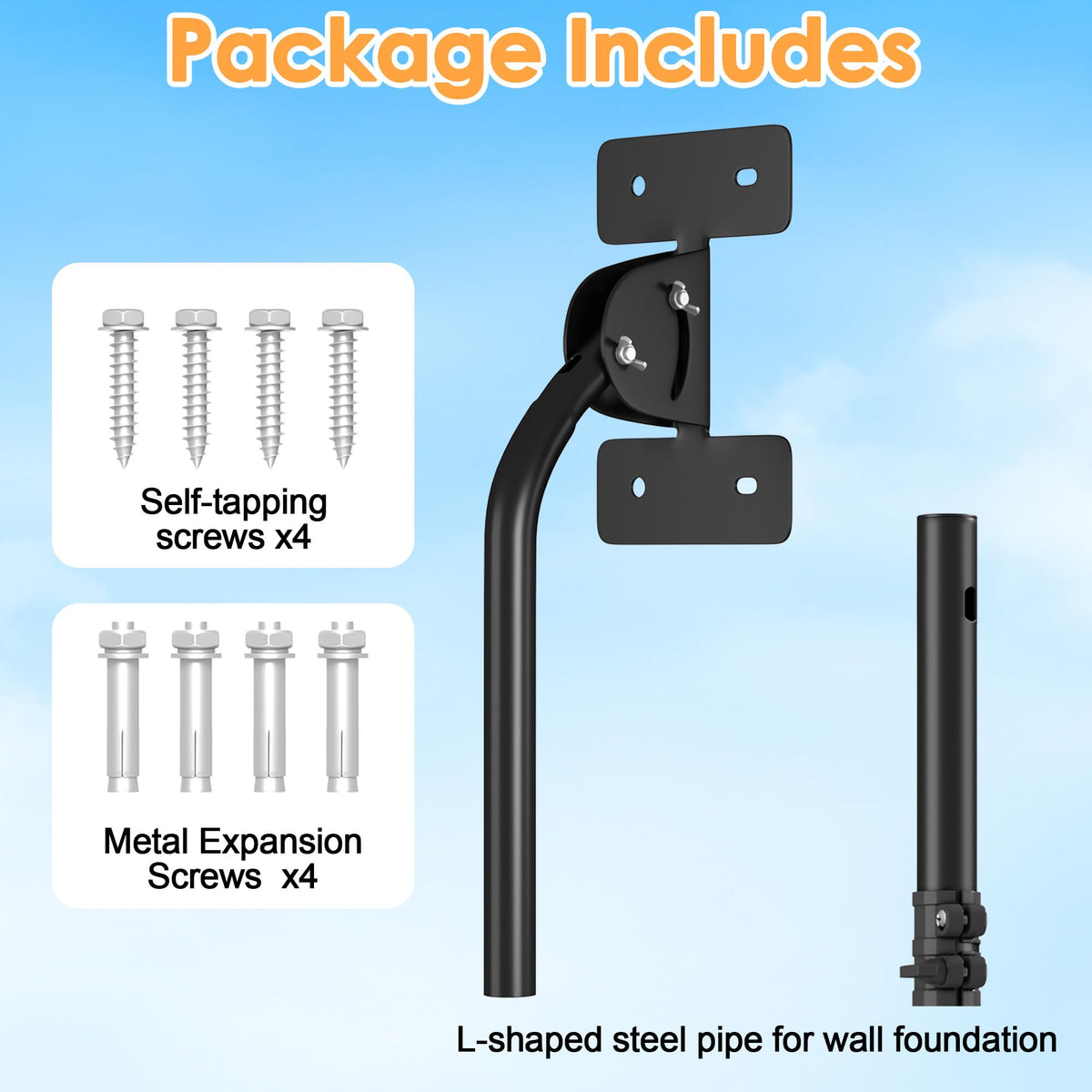 OPKING included hardware for fast, DIY-friendly installation.