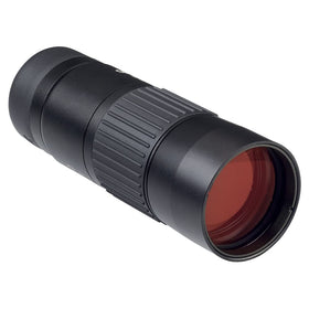 Opticron Explorer WA ED-R 10x42 monocular side panel, rugged build for outdoor use.
