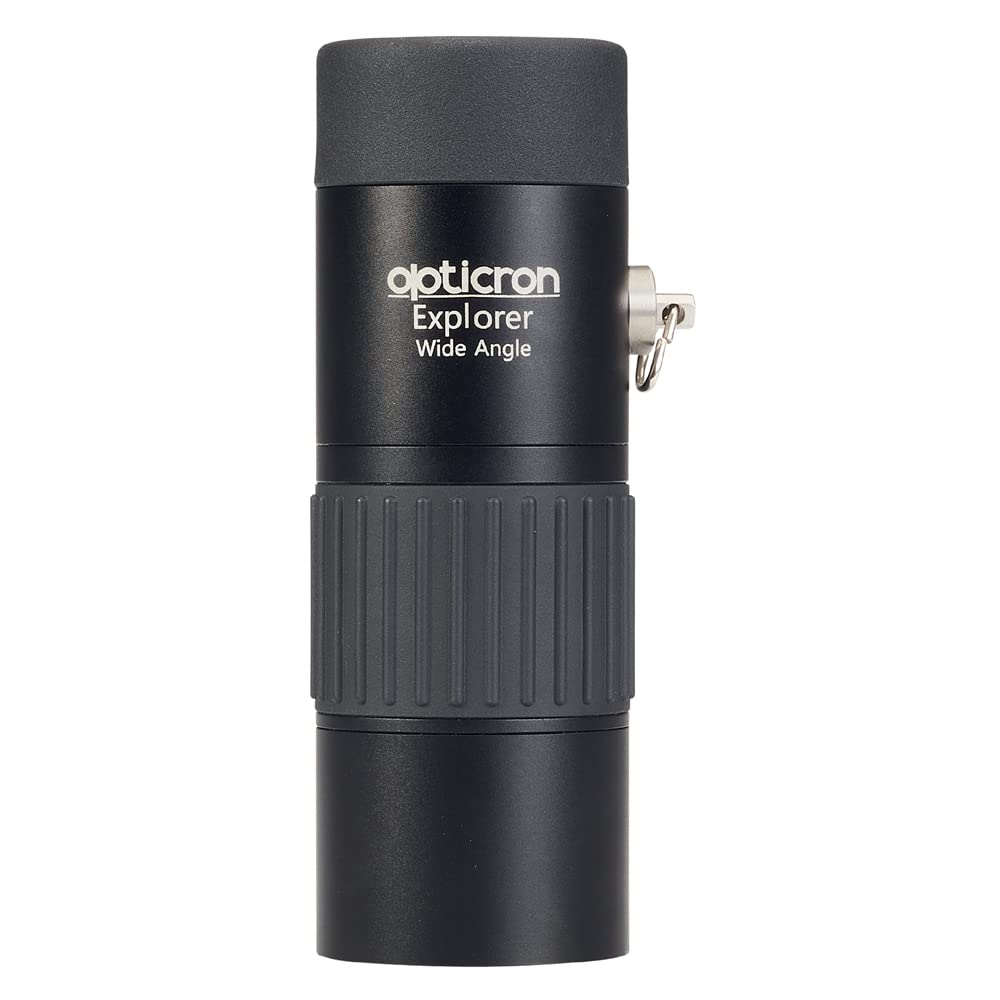 Opticron Explorer WA ED-R 8x32 retractable eyecup adjusts eye position.
