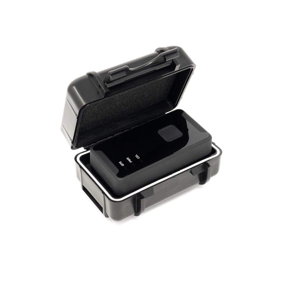 OPTIMUS twin magnet case securing the device on a vehicle.