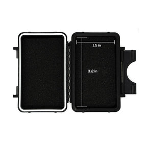 Optimus case withstands rain, proving waterproof protection in outdoor use.