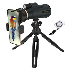 OPTIVORA 14x60 monocular for birdwatching with detailed distant views.