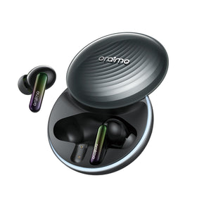 Oraimo SpaceBuds ANC earbuds in case for easy access and style