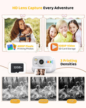 orantronx rear screen displaying saved photos to preview and select prints