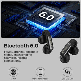 Oraolo Bluetooth 6.0 delivers a stable wireless connection.