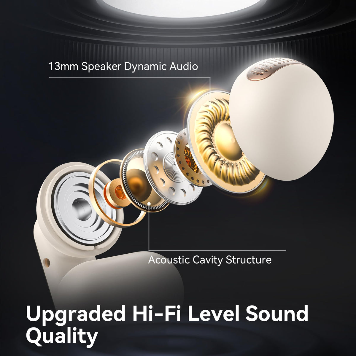 Oraolo Clip-on earbud provides secure, comfortable wear during activity