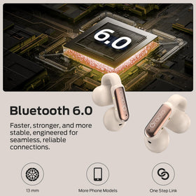 Oraolo Earbuds Bluetooth 6.0 connection delivers stable, low-latency streaming