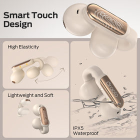Oraolo Earbuds IPX5 sweat-resistance for workouts and outdoor use