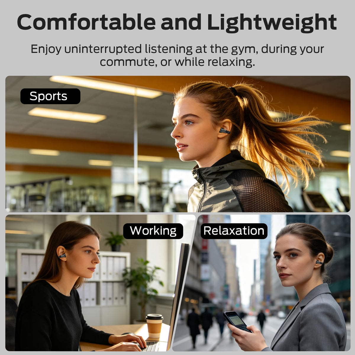 Oraolo charging a case provides up to 32 hours of total battery life.