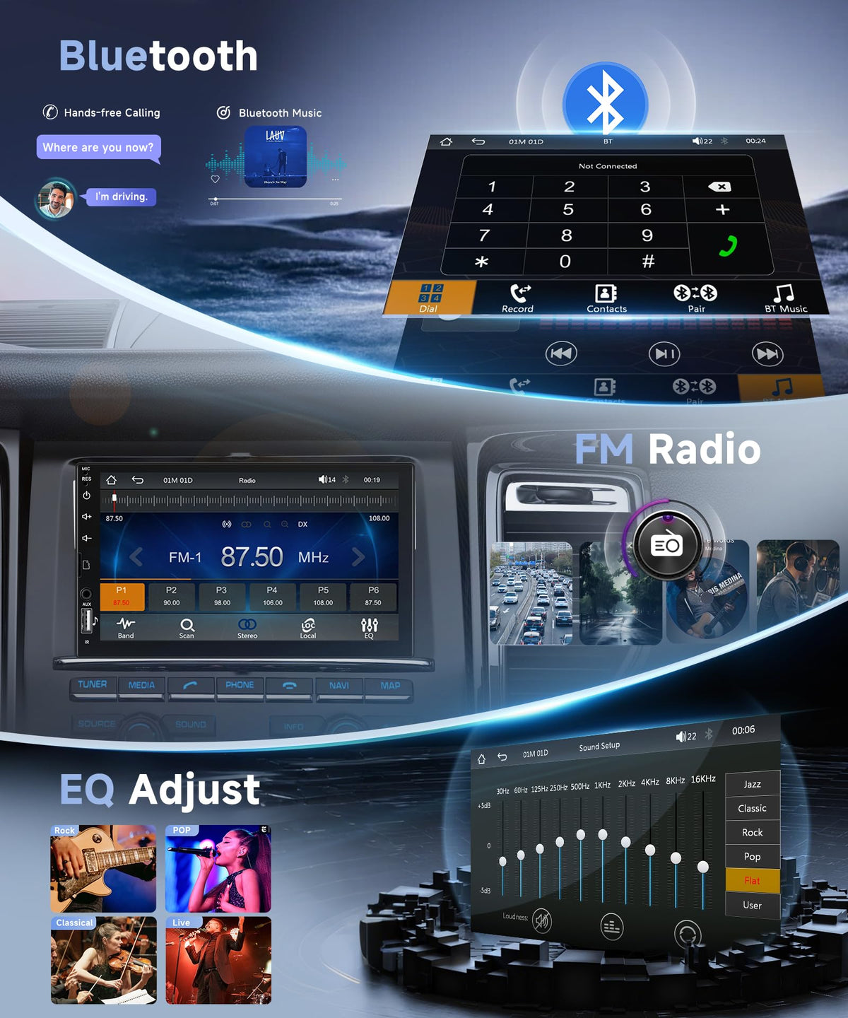 Orderich backup camera detail with LEDs improving rear visibility benefit