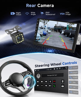 Orderich Bluetooth and FM radio deliver clear calls and real-time traffic updates.