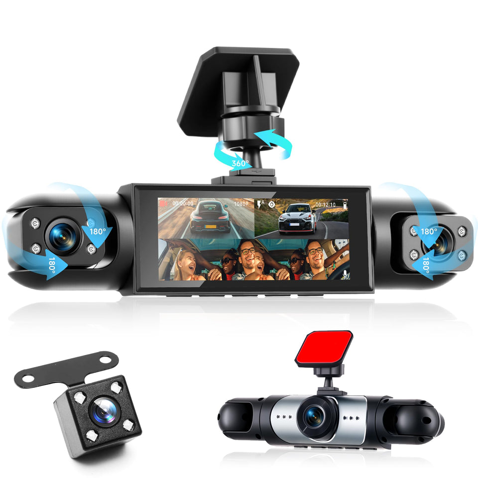 Orderich front camera unit showing clear road capture and evidence benefits
