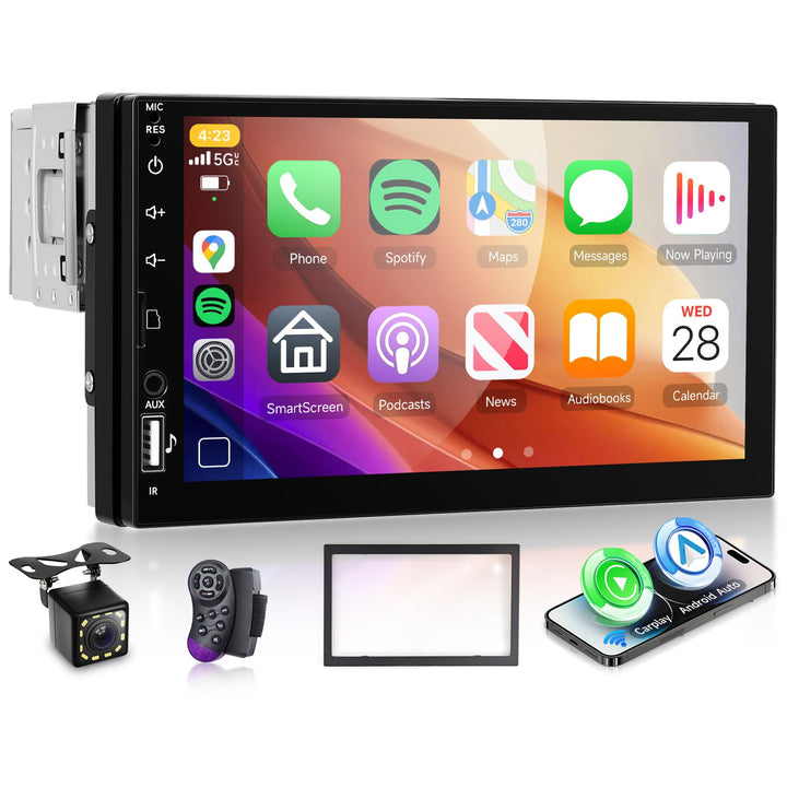 Orderich front panel 7-inch touchscreen showing clear controls and easy access