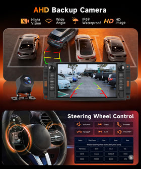 Orderich AHD reversing camera on Jeep Wrangler JK for safer parking