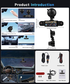 Orderich reverse assist view with guidelines aiding safe parking maneuvers benefit