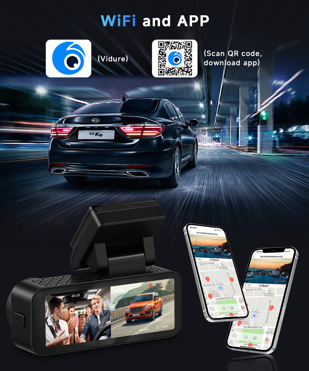 Orderich reverse guide lines assist parking in tight spaces