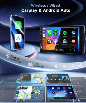 Orderich touchscreen closeup showing IPS clarity and easy touch control benefit
