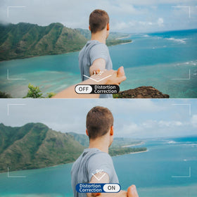 ORDRO EP8 130-degree wide-angle captures broad scenes with minimal distortion