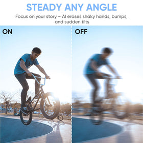ORDRO M5 120-degree wide-angle lens captures expansive scenes with less distortion.