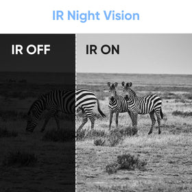 ORDRO M5 IR night vision provides usable low-light footage.