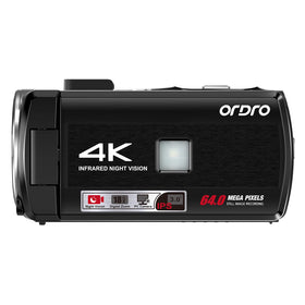 ORDRO Z36 rotating 3.0-inch screen illustrating flexible framing benefit