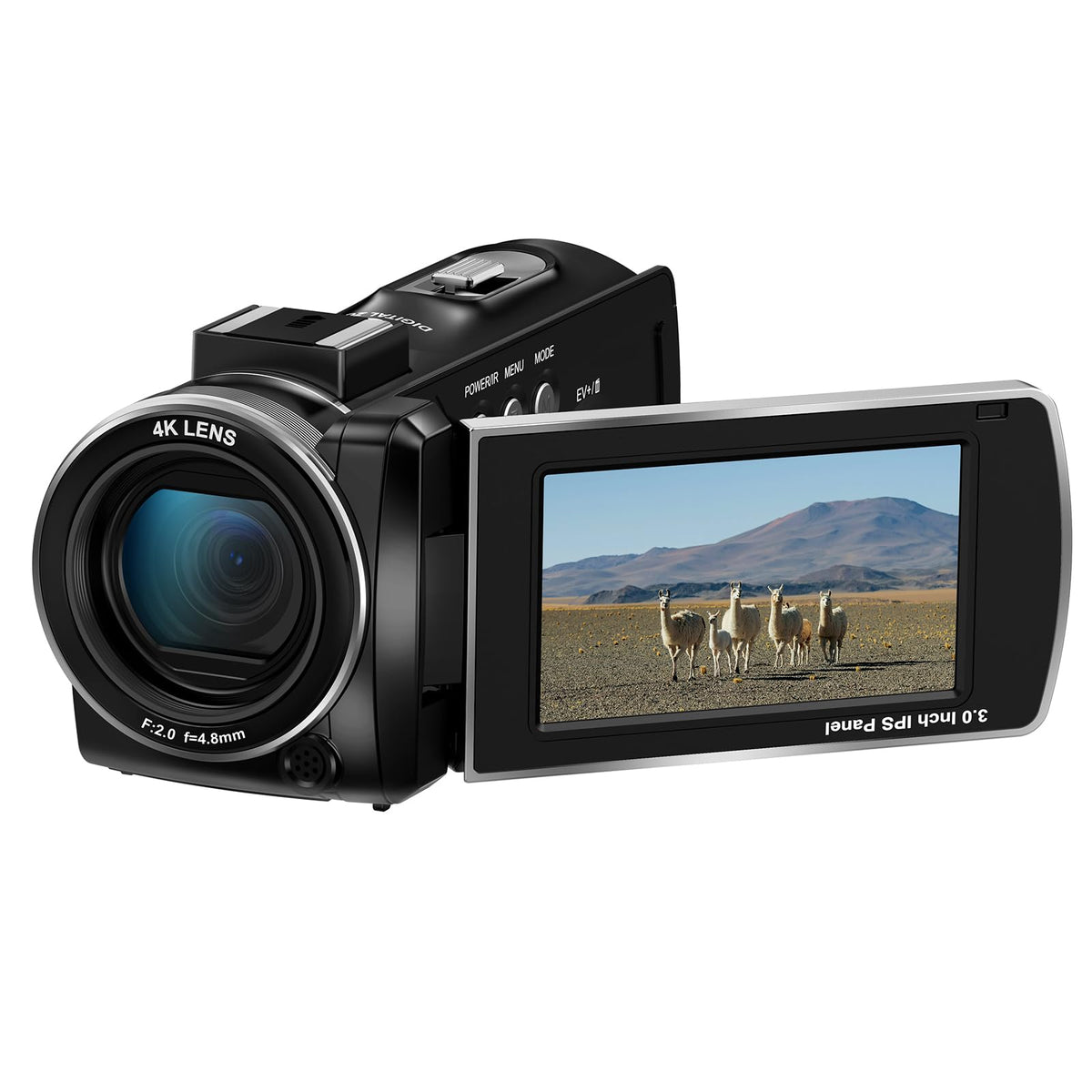 ORDRO Z36 side view lens and zoom controls for precise distant framing