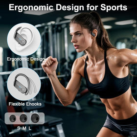 Ordtop T8 Earbuds Bluetooth 5.4 for quick pairing.