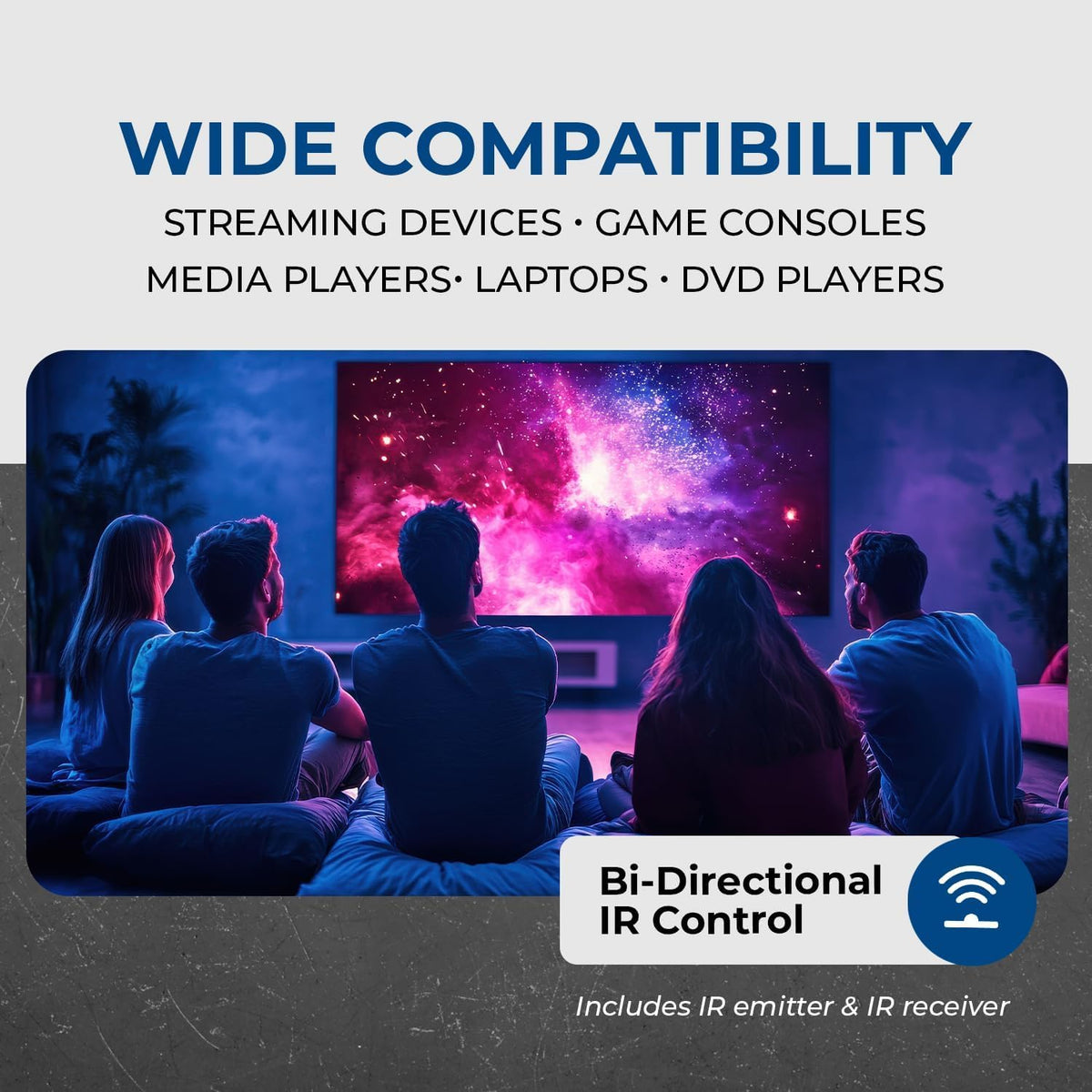 OREI plug-and-play design simplifies setup with no drivers.