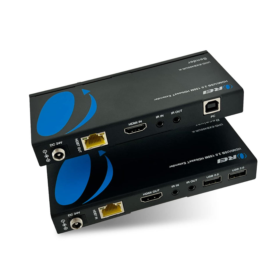 OREI 4K HDBaseT sender unit enables long-distance, high-quality video.