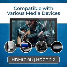 OREI 4K60 output maintains sharp imagery over extended cables