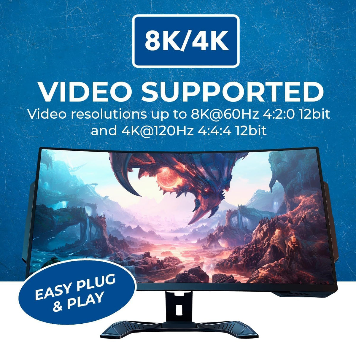 OREI arc-8k device delivering 4K HDR video while extracting high-fidelity audio.
