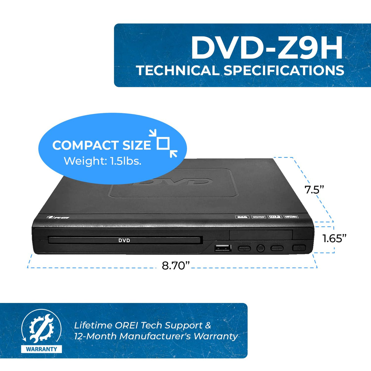 OREI PAL/NTSC converter ensures region flexibility for diverse disc collections.