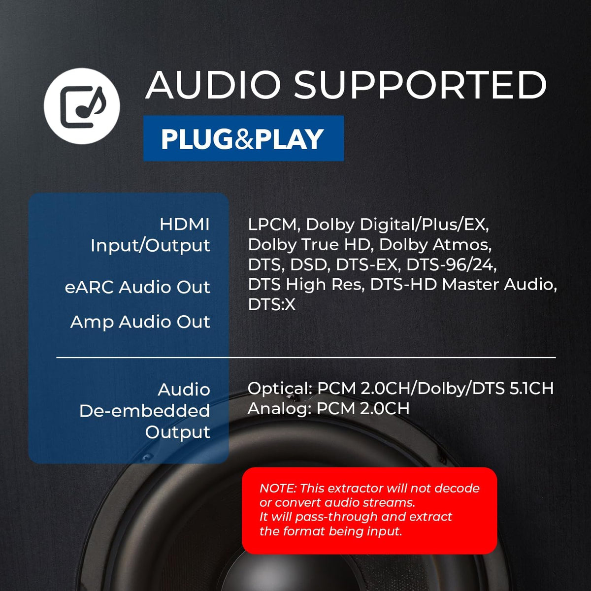 TV living room setup with OREI eARC—enhanced audio experience in a cozy space