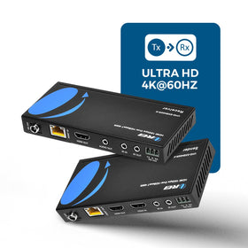 OREI HDBaseT setup supports 400 ft with PoC for simpler power delivery.