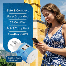 OREI limited lifetime warranty adds assurance for frequent travelers.