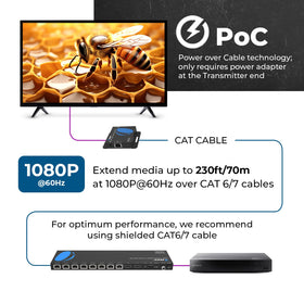 OREI local display output option lets you connect a monitor directly for testing.