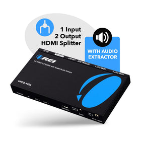 OREI UHDS-102A scaler demonstrates 4K60 compatibility for matched TV resolutions.