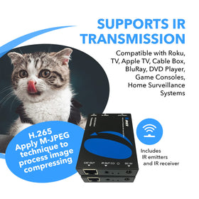 OREI zero-loss HDMI support covers common formats for smooth playback.