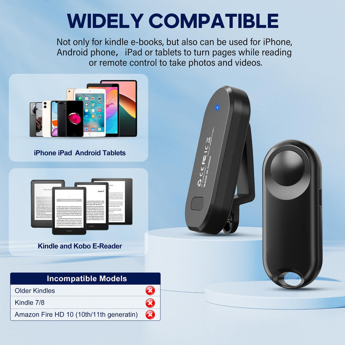 Oresoc remote for photos and videos enables hands-free capture