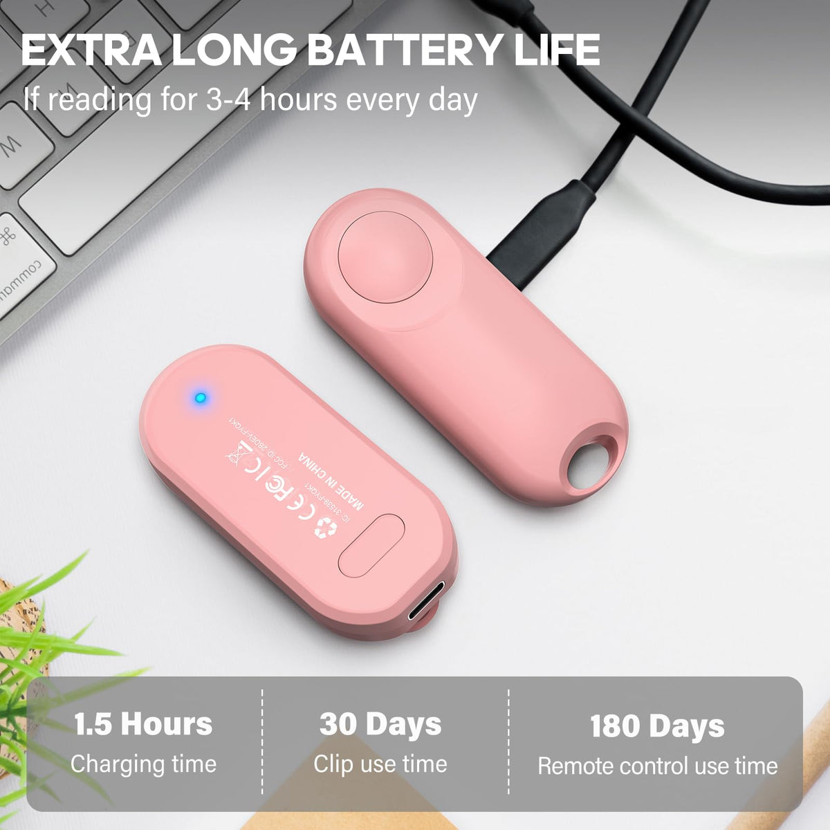 Oresoc beside coin showing size and portability for travel convenience