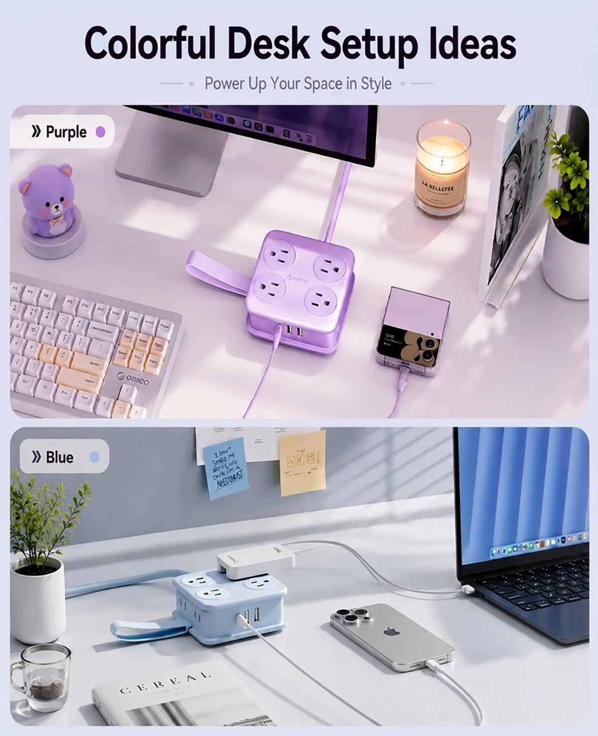ORICO AP3 PRO cable management keeps cords neat and organized