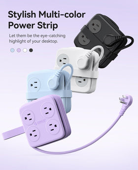 ORICO AP3 PRO cable winding design keeps cords organized on desk