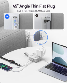 ORICO AP3 PRO compact, travel-ready design fits in a bag for on-the-go power.