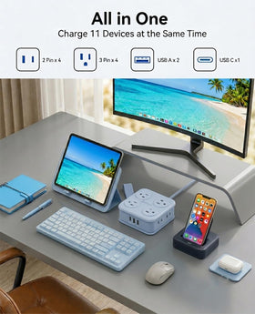 ORICO AP3 PRO USB ports for fast device charging on the go